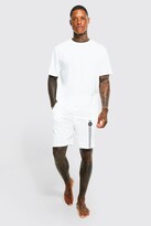 Thumbnail for your product : boohoo Twenty 22 Tape Loungewear Tee And Short Set