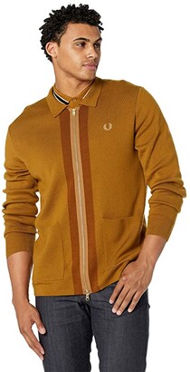 Fred Perry Zip Through Cardigan - ShopStyle