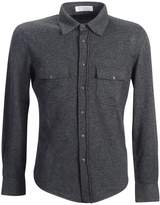 Thumbnail for your product : Brunello Cucinelli Virgin Wool And Cashmere Shirt Cardigan