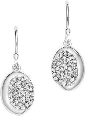 Ippolita Sterling Silver Onda Diamond Drop Earrings