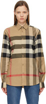Thumbnail for your product : Burberry Beige Vintage Check Somerton Shirt