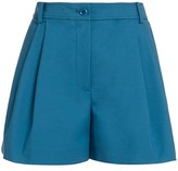 Thumbnail for your product : Moschino Pleated High-Waist Shorts