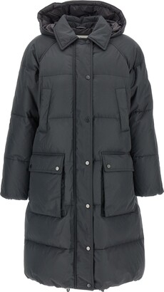 【関税＆送料込み】Brunello Cucinelli Two-Material Puffer J Brunello Cucinelli Two-material Puffer Jacket | italist