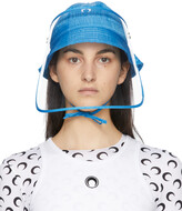 Thumbnail for your product : Marine Serre Blue Protective Visor Bucket Hat
