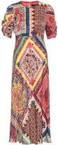 Thumbnail for your product : Etro Printed satin midi dress