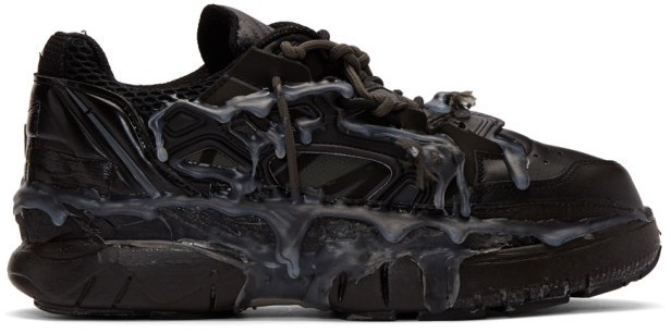 maison margiela black shoes