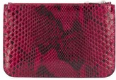Thumbnail for your product : Orciani Python Effect Leather Wallet