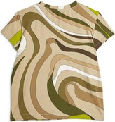 Thumbnail for your product : Pucci Junior Marmo Print Fish T-Shirt (4-14 Years)