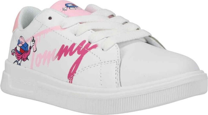 Tommy Hilfiger Girls' Pink Shoes with Cash Back | ShopStyle