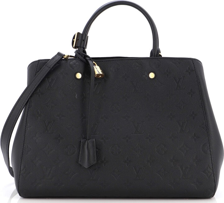 Louis Vuitton Montaigne Handbag Monogram Empreinte Leather GM - ShopStyle  Tote Bags