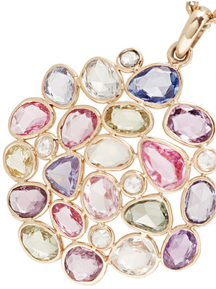 Amrapali 18-karat Gold, Sapphire And Diamond Necklace
