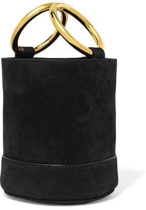 Simon Miller Bonsai 15 Mini Nubuck Bucket Bag - Black