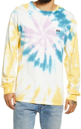 how to spiral tie dye long sleeve shirts