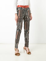Thumbnail for your product : Sophie Theallet Pine Cone print trousers