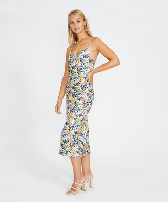 alice in the eve maddie backless mini dress