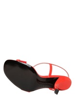 Thumbnail for your product : Roger Vivier 100mm Virgule Patent Leather Sandals