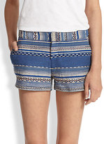 Thumbnail for your product : Joie Merci Jacquard Shorts