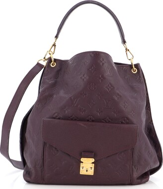 Louis Vuitton Top Handle Bag Purple  Preowned Louis Vuitton Bags - THE  PURSE AFFAIR