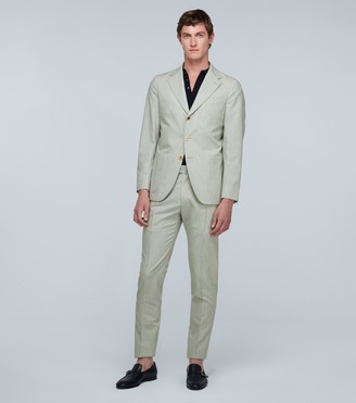 Caruso Striped-patterned suit