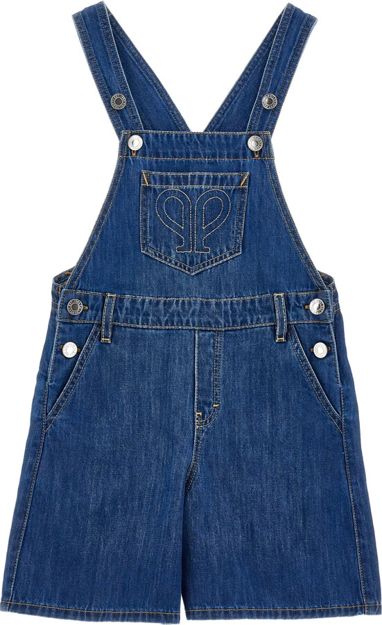 Philosophy di Lorenzo Serafini Kids Pocket-Chest Button-Fastening Playsuit