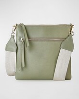 Thumbnail for your product : GiGi New York Kit Zip Pebble Leather Messenger Bag