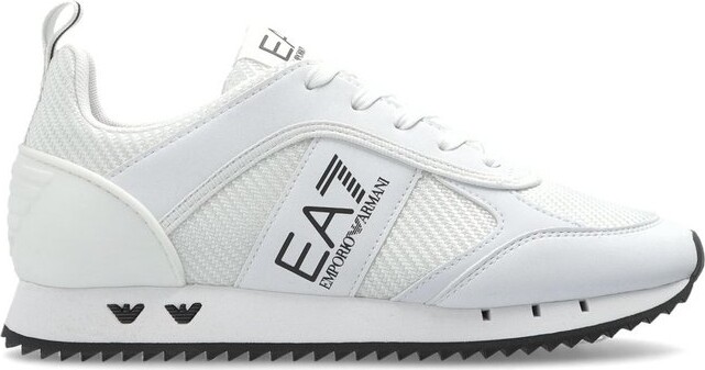 EA7 Emporio Armani Logo Printed Low-Top Sneakers