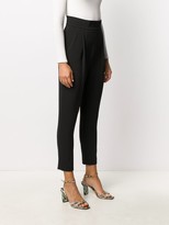 Thumbnail for your product : Liu Jo Pleated Tapered Trousers