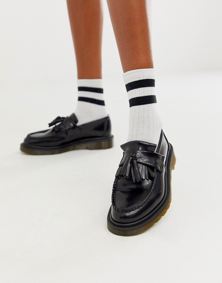 dr martens black loafers