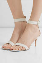 Thumbnail for your product : Gianvito Rossi Portofino 70 Patent-leather Sandals - White