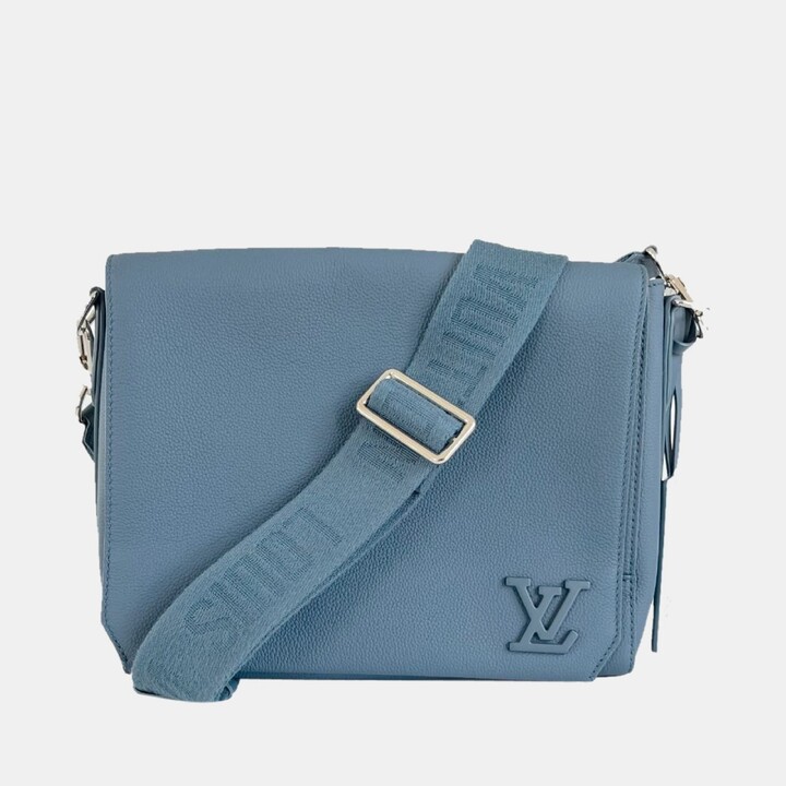 Louis Vuitton Christopher Xs Taurillon Blue For Men Mens Bags Shoulder And Crossbody  Bags 7.7In19.5Cm Lv - Gostylity