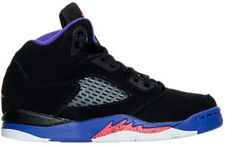 Nike Girls' Preschool Air Jordan Retro 5 Basketball Shoes
