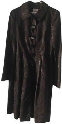 Moschino Cheap & Chic Moschino Cheap And Chic Black Silk Coat for Women