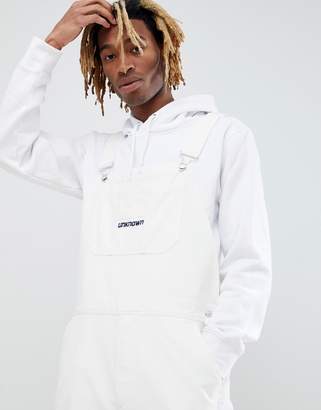 ASOS DESIGN x Unknown London Cord Overalls With Side Stripes