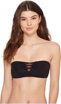 Thumbnail for your product : O O Salt Water Solids Bandeau Top