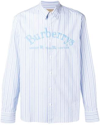 Burberry striped shirt