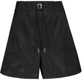Thumbnail for your product : Alexander McQueen High-rise wide-leg shorts