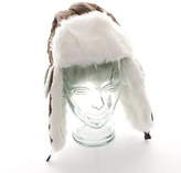 Thumbnail for your product : Warm Quilted Fur Lined Winter Trapper Style Hat