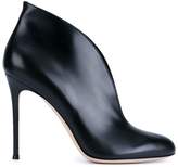 Thumbnail for your product : Gianvito Rossi Black Leather Vamp 110 Ankle Boots