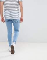 Thumbnail for your product : Dr. Denim Leroy Pure Light Blue Super Skinny Jeans