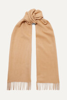 Thumbnail for your product : Johnstons of Elgin Fringed Cashmere Scarf