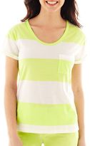 Thumbnail for your product : JCPenney jcp Boyfriend Pocket Tee