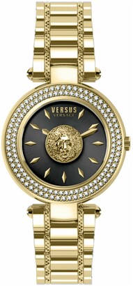 Versus Versace Brick Lane Crystal Bracelet Watch