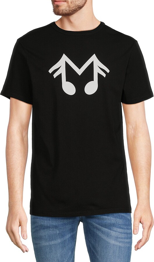 Midnight Studios Logo Musical Note Graphic Tee ShopStyle Tshirts