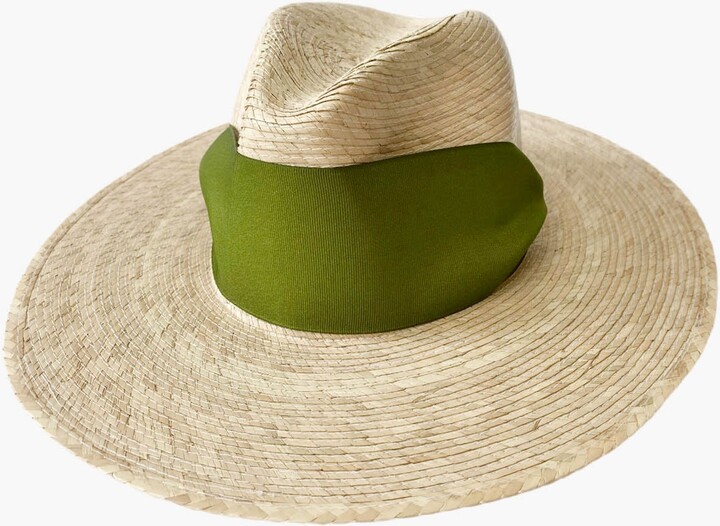 Sarah Bray Bermuda Olive Ribbon Zinnia Hat ShopStyle