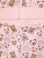 Thumbnail for your product : MOSCHINO BAMBINO Teddy Bear-Motif Cotton Tracksuit Set