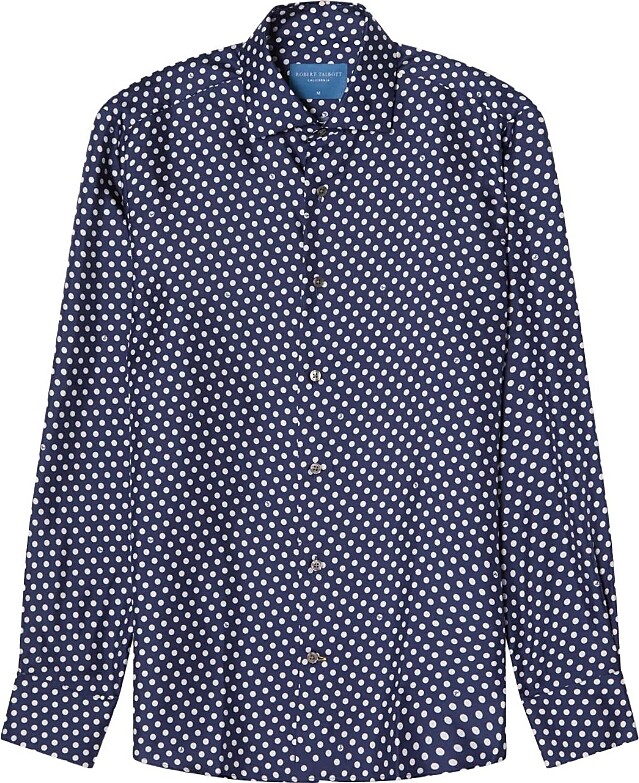 Robert Talbott Reynolds Signature Silk Spot Shirt
