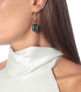 Thumbnail for your product : Jennifer Behr Exclusive to Mytheresa Jane embellished hoop earrings
