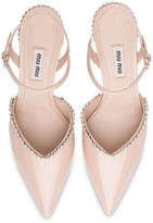 Thumbnail for your product : Miu Miu Crystal-Embellished Pumps