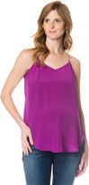 Thumbnail for your product : A Pea in the Pod Back Interest Maternity Tank Top