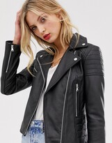 Thumbnail for your product : Barneys Originals Barney's Originals Clara real leather jacket